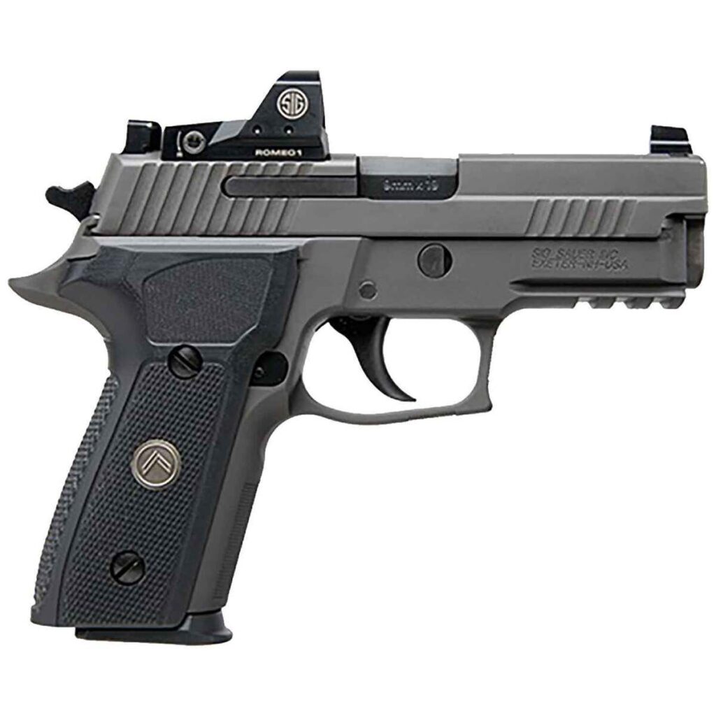 Sig Sauer P Compact Legion Rxp Mm Luger In Legion Gray Cerakote Elite Pistol