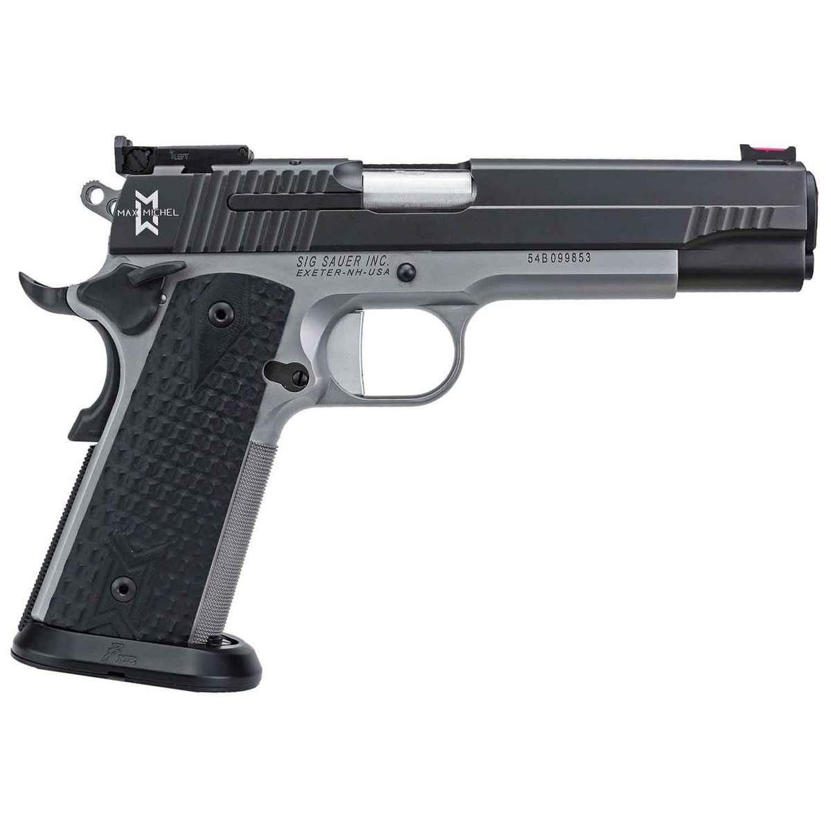 Sig Sauer 1911 MAX 9mm Luger 5in Black Nitron/Stainless Pistol - 9+1 ...