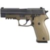 sig sauer p220 combat 45 auto acp 44in fde pistol 101 rounds 1371390 1