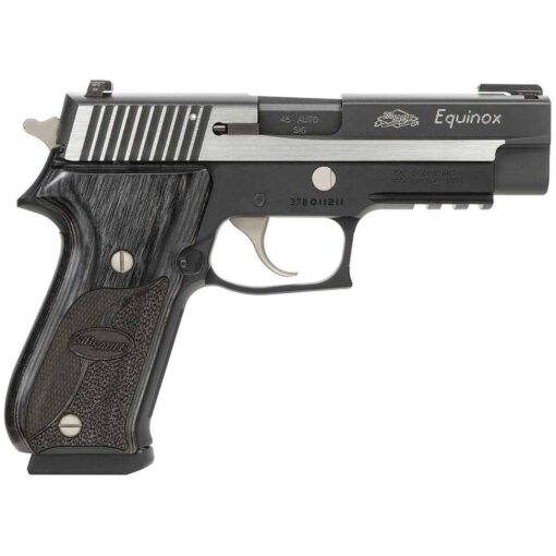 sig sauer p220 equinox 45 auto acp 44in black nitron pistol 81 rounds 1371392 1