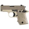 sig sauer p238 desert 380 auto acp 27in desert tan pistol 71 1457004 1