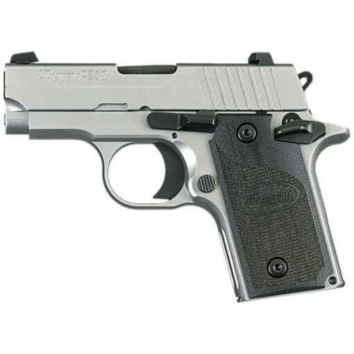 sig sauer p238 hd 380 auto acp 27in stainless pistol 61 rounds california compliant 1396286 1