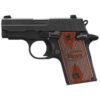 sig sauer p238 rosewood 380 auto acp 27in black nitron pistol 61 rounds 1252583 1