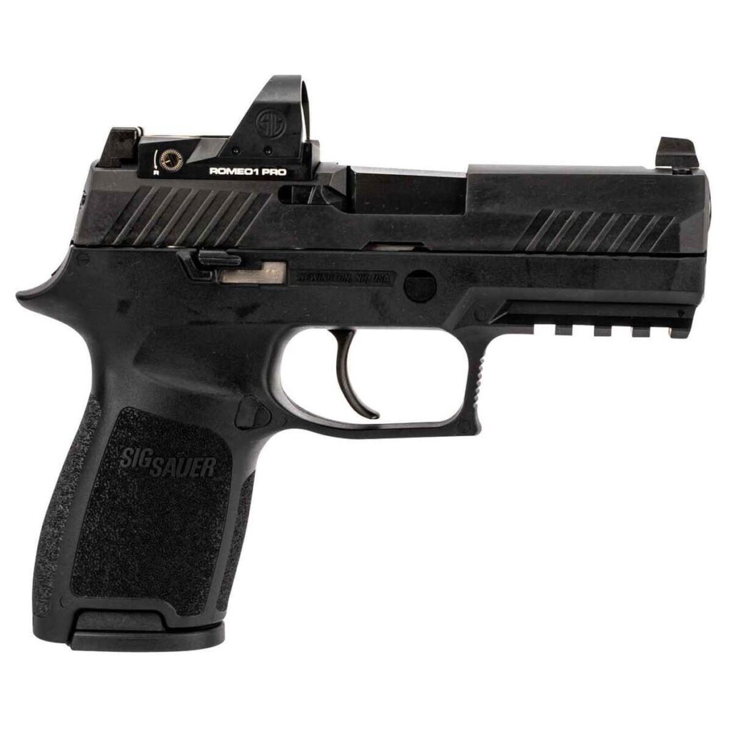 Sig Sauer P320 9mm Luger 3.9in Black Nitron Pistol - 10+1 Rounds For ...