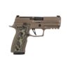 sig sauer p320 axg scorpion 9mm luger 39in fde pistol 101 rounds 1678926 1