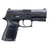 sig sauer p320 lima compact with laser sight 9mm luger 39in black nitron pistol 151 rounds 1538622 1