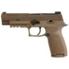 sig sauer p320 m17 9mm luger 47in coyote pistol 101 rounds 1538631 1