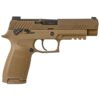 sig sauer p320 m17 9mm luger 47in coyote pistol 171 rounds 1690590 1