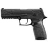 sig sauer p320 nitron full size 9mm luger 47in black nitron pistol 101 rounds 1538630 1