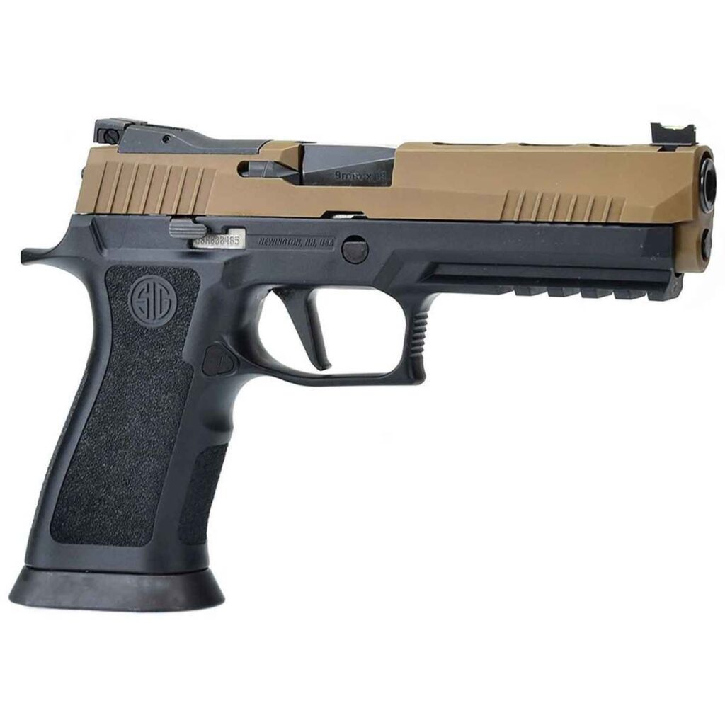 Sig Sauer P320 X-Series 9mm Luger 5in Coyote Brown/Black Pistol - 21 ...