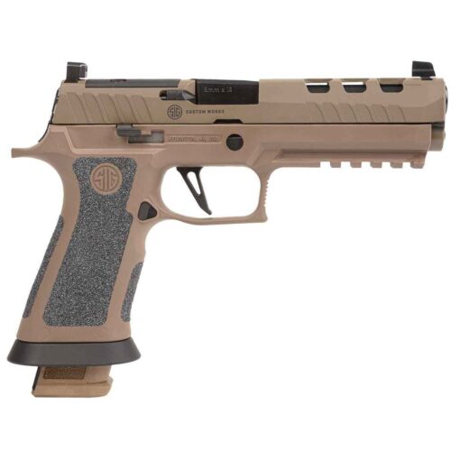 sig sauer p320 xfive dh3 9mm luger 5in stainless steel coyote tan pistol 211 rounds 1792429 1