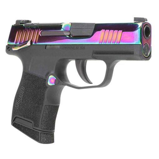 sig sauer p365 380 auto acp 31in rainbow titanium black pistol 101 rounds 1787707 1