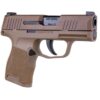 sig sauer p365 nra 9mm luger 31in coyote pistol 121 rounds 1535296 1