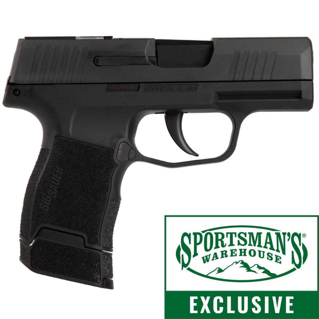 Sig Sauer P365 Xl 9mm Luger 37in Black Pistol 121 Rounds For Sale