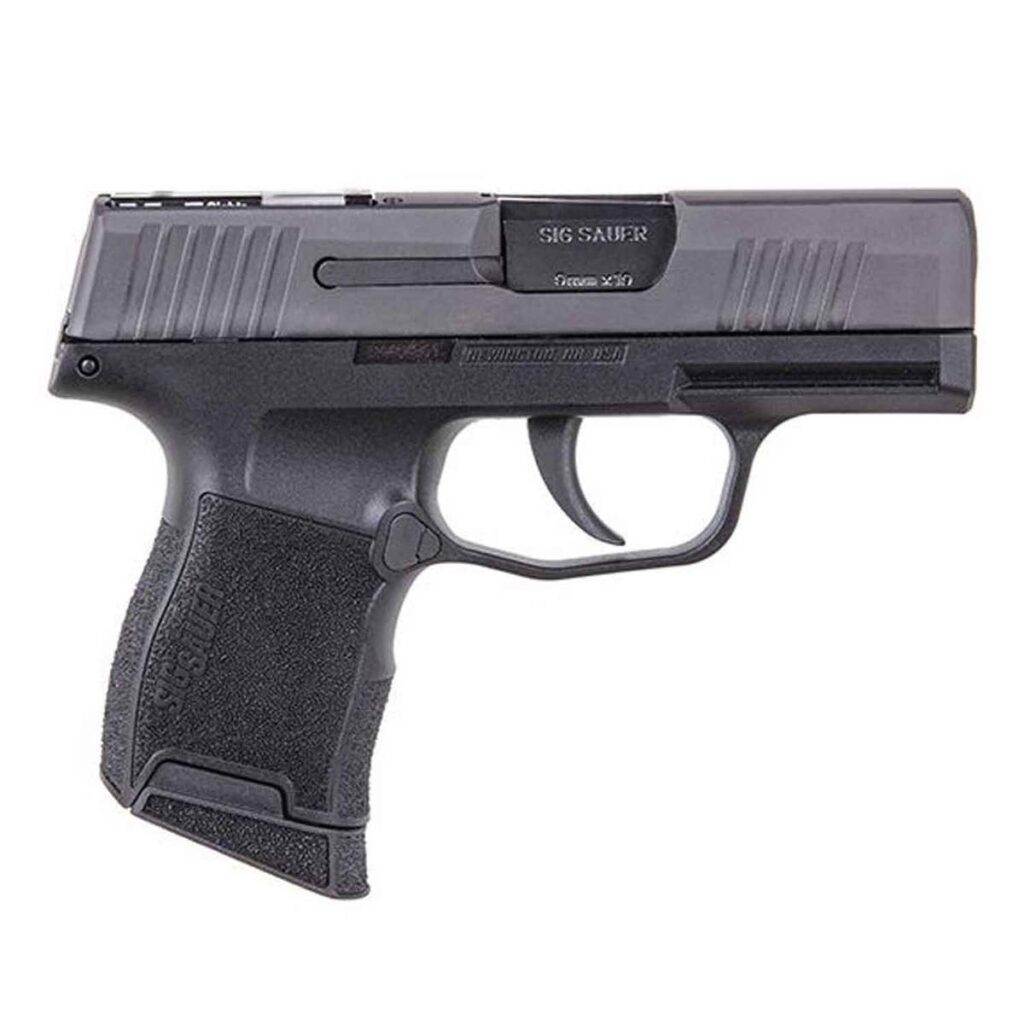 Sig Sauer P Xl Mm Luger In Black Pistol Rounds For Sale