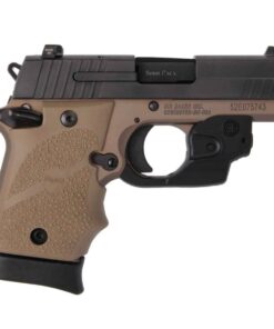 sig sauer p938 combat with siglite night sights 9mm luger 3in fdeblack pistol 71 rounds 1638524 1