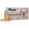 sig sauer venari sp 243 winchester 100gr soft point rifle ammo 20 rounds 1803645 1